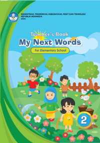 Image of teacher book my next words for elementary school