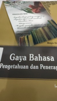 Image of gaya bahasa : pengetahuan dan penerapan