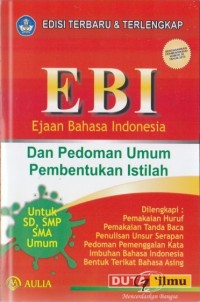 Image of EBI : ejaan bahasa indonesia