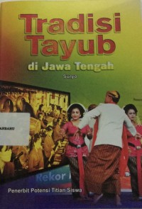Image of tradisi tayub di jawa tengah